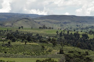 Manzara Etiyopya Bale Dağı Milli Parkı