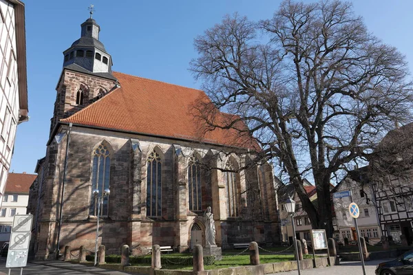 La chiesa mercato di Eschwege — Foto Stock