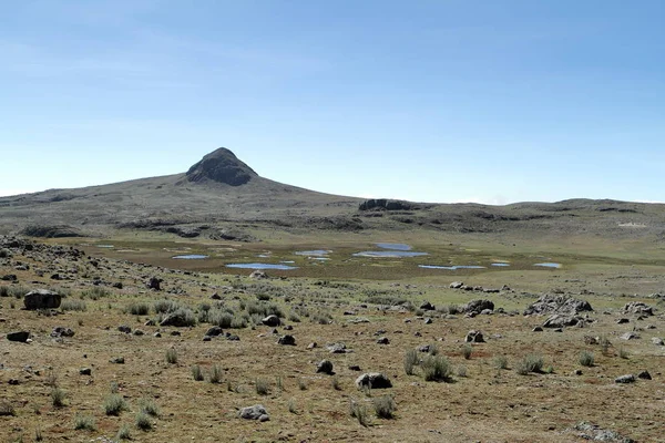 Paesaggi nel parco nazionale Bale Mountains in Etiopia — Foto Stock