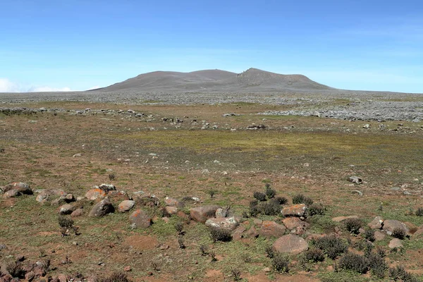 Paisajes en el parque nacional Montañas Bale en Etiopía — Foto de Stock