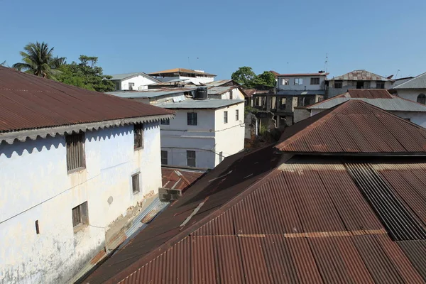 Zanzibar eski taş şehir şehirde — Stok fotoğraf