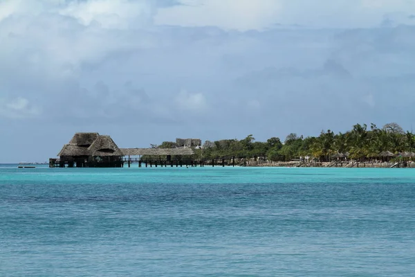 Der Strand von Sansibar — Stockfoto