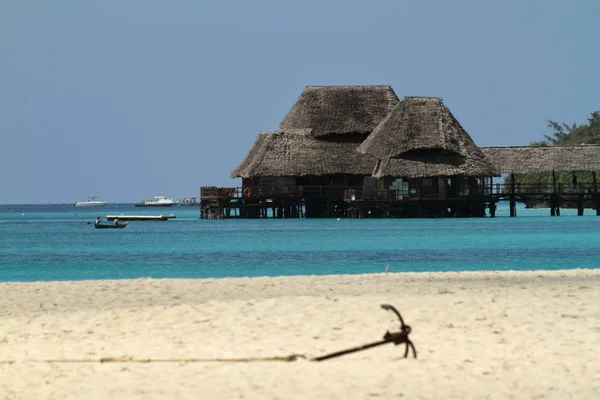 Der Strand von Sansibar — Stockfoto