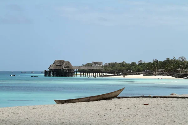 A praia de Zanzibar — Fotografia de Stock