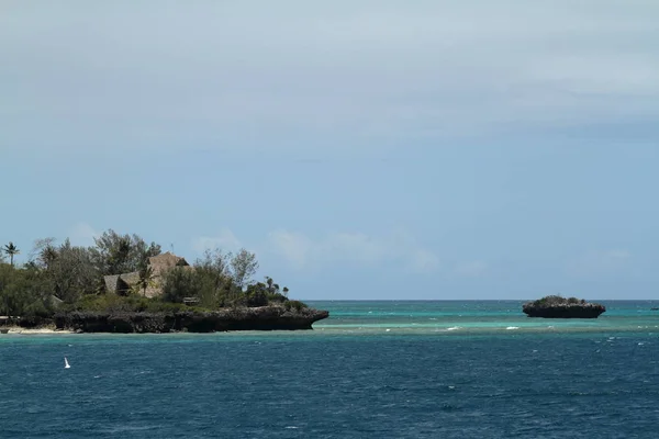 The island of Zanzibar in the Indian Ocean — Stock Photo, Image