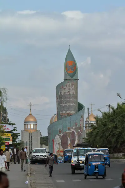 Die Stadt awassa in Äthiopien — Stockfoto