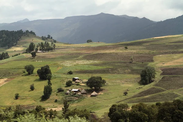 I paesaggi delle montagne della Balla in Etiopia — Foto Stock