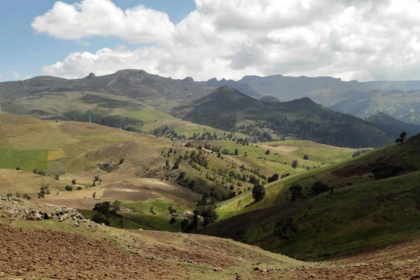 Die Landschaften der Ballenberge in Äthiopien — Stockfoto