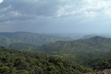 Etiyopya'da Omo Vadisi manzara