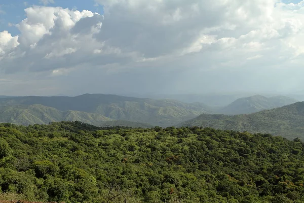 Krajobraz doliny Omo w Etiopii — Zdjęcie stockowe