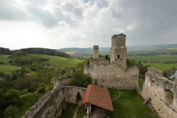 The ruin of Brandenburg near Eisenach in Germany — Stock Photo, Image