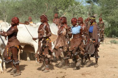 Hamar Etiyopya'da Omo Vadisi kabilesi