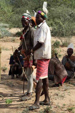 Hamar Etiyopya'da Omo Vadisi kabilesi