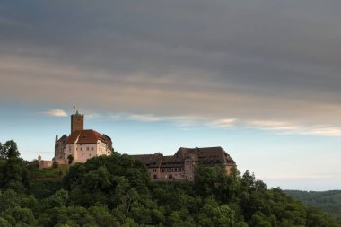 Wartburg Castle yakınındaki Eisenach Thüringen '