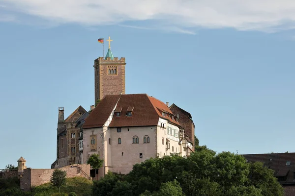 El Castillo de Wartburg cerca de Eisenach en Turingia — Foto de Stock