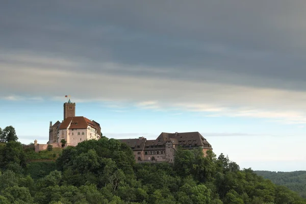 O Castelo de Wartburg perto de Eisenach, na Turíngia — Fotografia de Stock