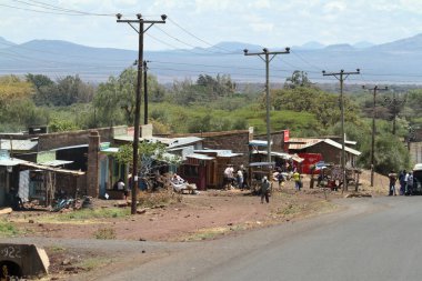 Şehirler ve trafik Kenya