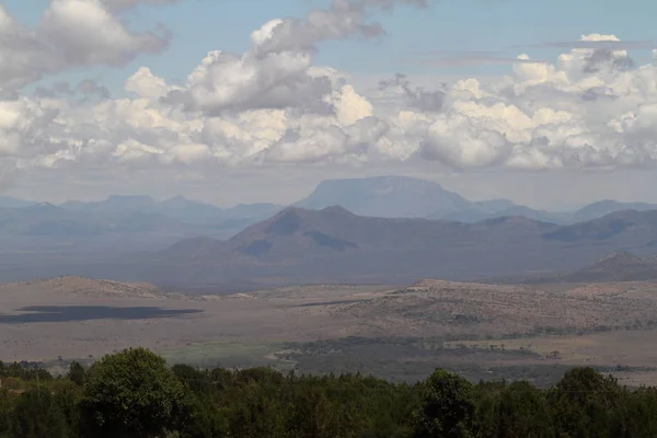 I paesaggi nel nord del Kenya — Foto Stock