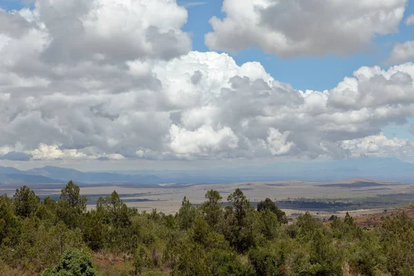 De landschappen in Noord-Kenia — Stockfoto