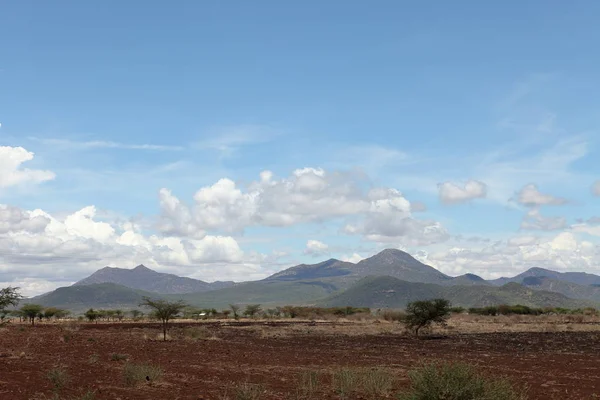 Krajiny v severní Keni — Stock fotografie