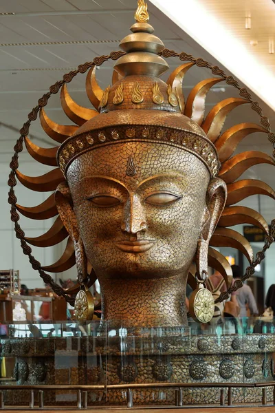Retrato de Shiva na Índia — Fotografia de Stock