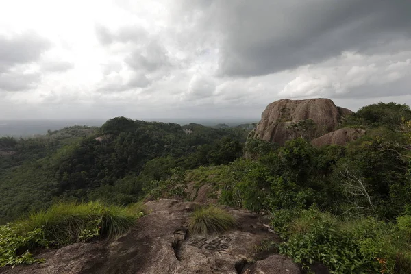 A paisagem em Maligatenna no Sri Lanka — Fotografia de Stock