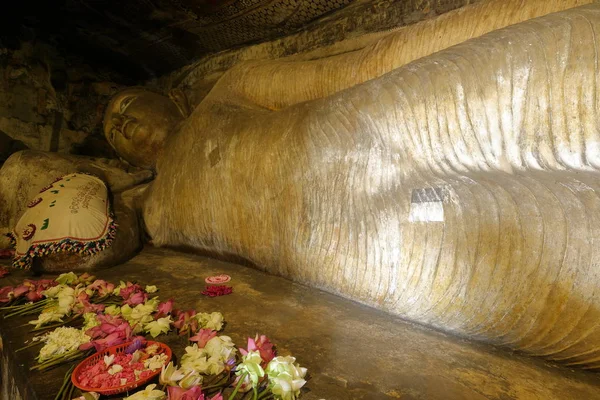 De tempels van de grot van Dambulla in Sri Lanka — Stockfoto