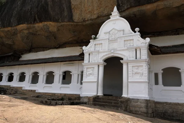 Los templos cueva de Dambulla en Sri Lanka — Foto de Stock