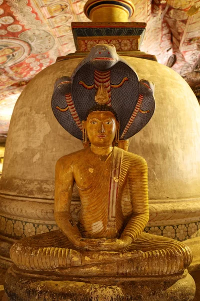 I templi rupestri di Dambulla nello Sri Lanka — Foto Stock