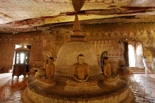 Die höhlentempel von dambulla in sri lanka — Stockfoto