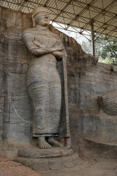 Sri Lanka Polonnaruwa Buda — Stok fotoğraf