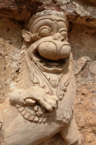 Sri Lanka Polonnaruwa Sarayı kalıntıları — Stok fotoğraf