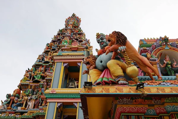亭可马里印度教寺庙在斯里兰卡 — 图库照片