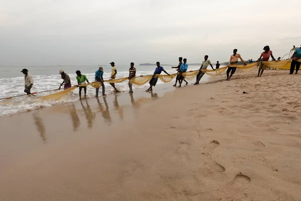 stock image Traditional fishing in Sri Lanka