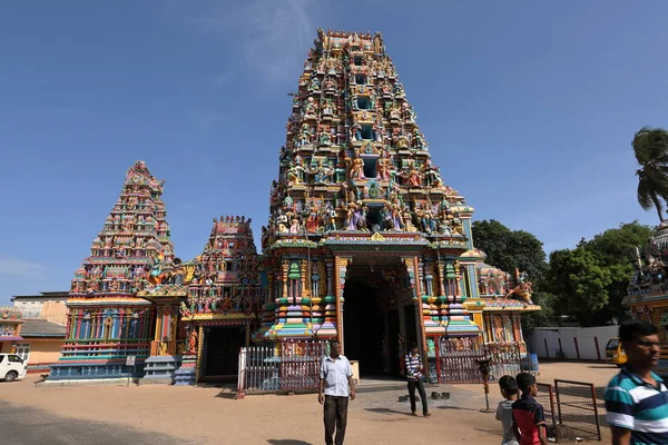 De hindoe tempel van Trincomalee op Sri Lanka — Stockfoto