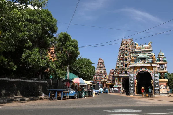 Hinduistický chrám Trincomalee na Srí Lance — Stock fotografie