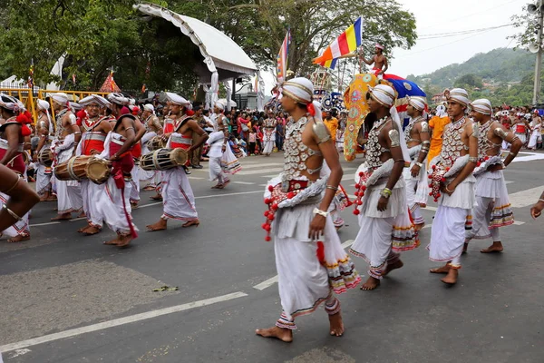 Tand festival procession av Kandy i Sri Lanka — Stockfoto