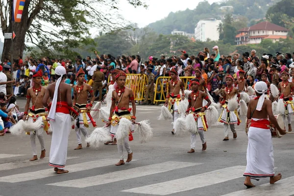Procissão do festival de dentes de Kandy no Sri Lanka — Fotografia de Stock