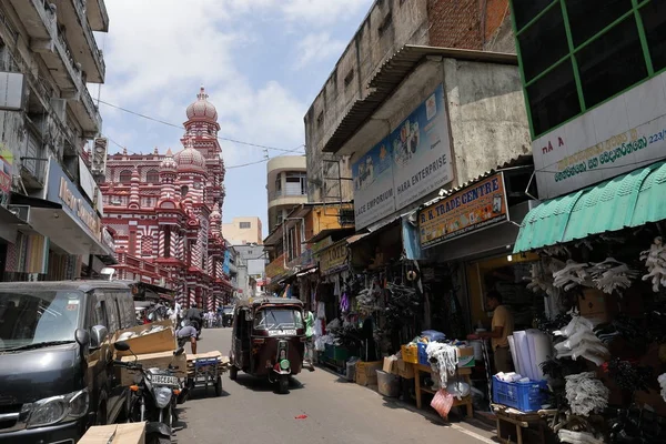 In the streets of Colombo in Sri Lanka — Stock Photo, Image