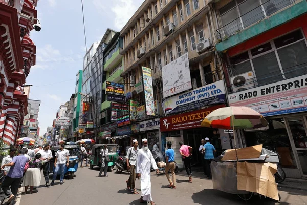 Colombo Sri Lanka sokaklarında — Stok fotoğraf