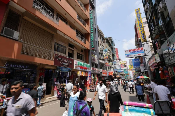 In the streets of Colombo in Sri Lanka — Stock Photo, Image