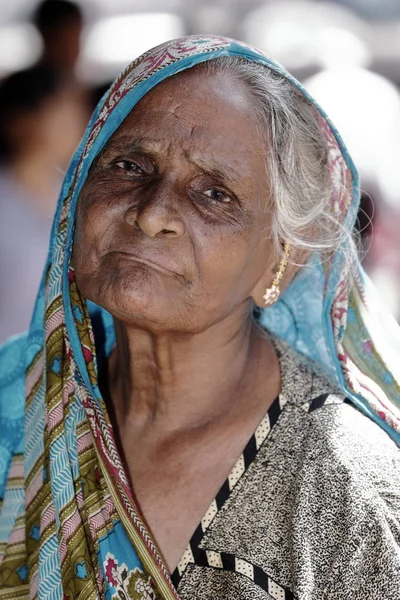 斯里兰卡的老妇人 — 图库照片