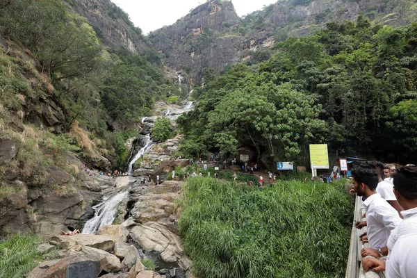 Cachoeira Rawana Sri Lanka — Fotografia de Stock