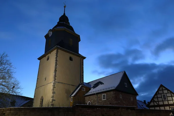 Iglesia Del Castillo Herleshausen Hesse — Foto de Stock