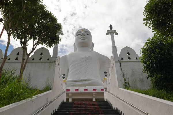 Bahirawakanda Vihara Buddha Tempel Von Kandy Sri Lanka — Stockfoto