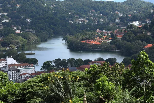 Lago Bogambara Kandy Sri Lanka —  Fotos de Stock