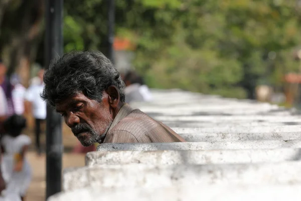 Ubóstwa Sri Lanki Indii — Zdjęcie stockowe