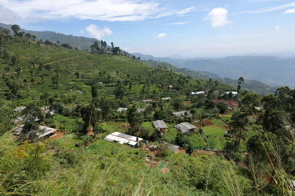 Pueblo Montaña Horten Plains Sri Lanka —  Fotos de Stock