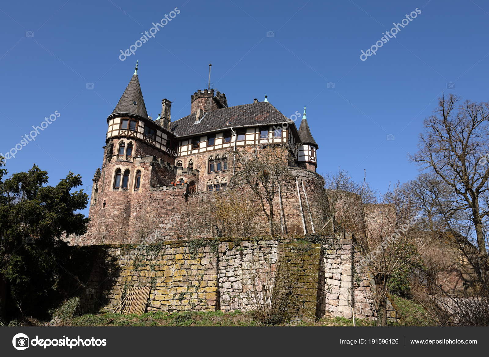 Castle Berlepsch Witzenhausen Northern Hesse Germany Stock Photo by ...