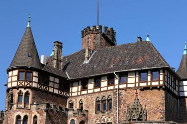 Kuzey Hesse Almanya 'da Witzenhausen' deki Berlepsch Şatosu